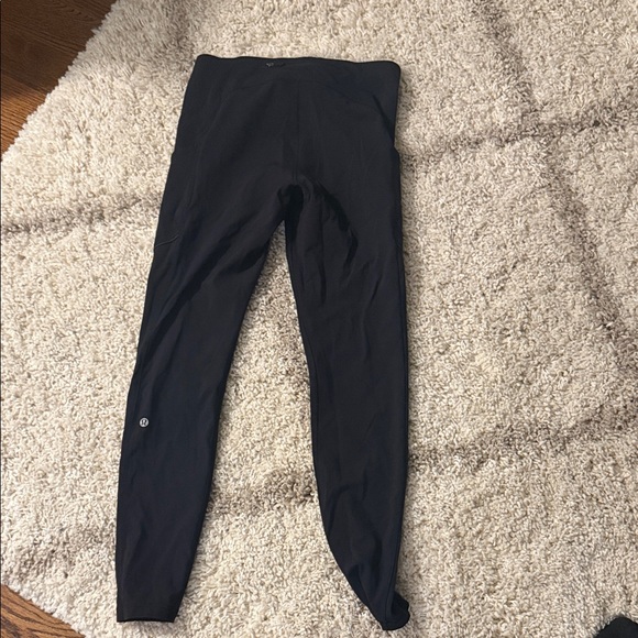 Lululemon Athletica Black Fast Free Pocketed Leggings